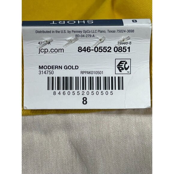 St John's Bay-Women's Mid-Rise Short Comfortable Fit Through The Hips & Thighs-8 - Picture 8 of 14